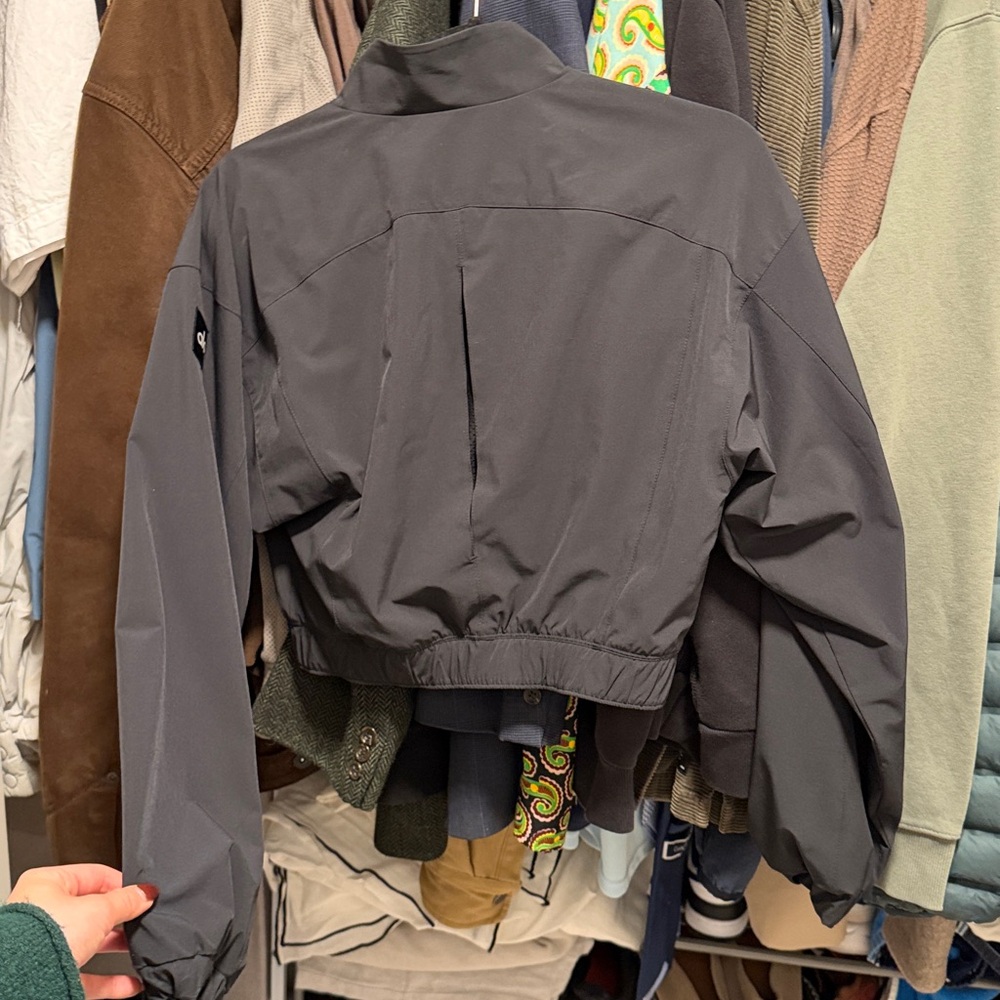 ALO Yoga Clubhouse Black Women's Jacket - Picture 5 of 6